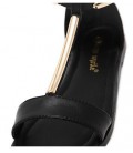 Women's Sandal T-Strap Open Toe Flat Sandal for Dress