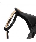 Women's Sandal T-Strap Open Toe Flat Sandal for Dress