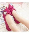Women's Spring Fall Comfort Fleece Outdoor Casual Flat