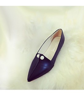 Women's Boots Fall Winter Comfort PU Casual Low Heel