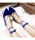 Women's Flats Spring Summer Fall Comfort Ankle Strap Fleece Office & Career Athletic Casual Flat