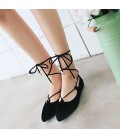 Women's Flats Spring Summer Fall Comfort Ankle Strap Fleece Office & Career Athletic Casual Flat