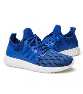 Men Cotton Fabric Rubber Solid Casual Shoes