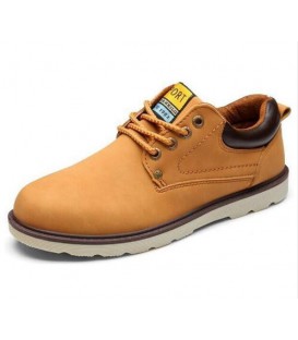 Men Spring Autumn Waterproof Solid Man  Flat