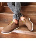 Men Spring Autumn Waterproof Solid Man  Flat