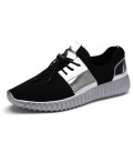 Mens Casual Air Mesh Glossy Gold Adults Trainers Outdoor