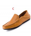 Casual Driving Shoes Genuine Leather Loafers Men Shoes