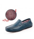 Casual Driving Shoes Genuine Leather Loafers Men Shoes