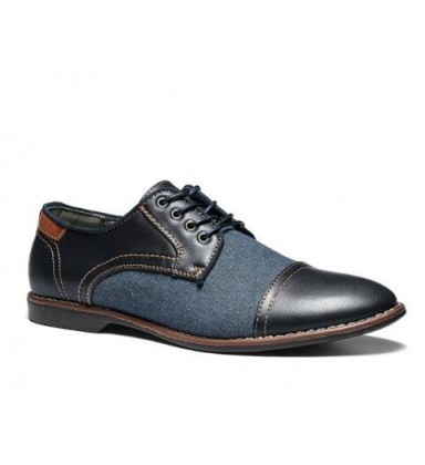 men casual handmade breathable comfortable jeans shoes