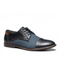 men casual handmade breathable comfortable jeans shoes