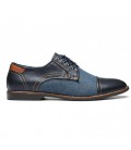 men casual handmade breathable comfortable jeans shoes