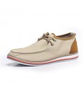 Men Canvas Shoes Spring Summer Lace-up Low Style Fashion