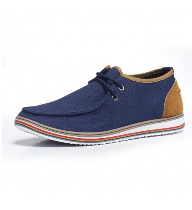 Men Canvas Shoes Spring Summer Lace-up Low Style Fashion Men Canvas Shoes Spring Summer Lace-up Low Style Fashion
