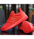 Mens Air Mesh Casual Shoes tenis feminino PU Leather Solid Flat