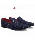 High Quality Fashion Men Shoes Leather Loafers Male Flats