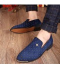 High Quality Fashion Men Shoes Leather Loafers Male Flats