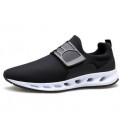 Air mesh men casual shoes breathable black shoes