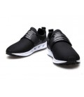 Air mesh men casual shoes breathable black shoes