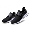 Air mesh men casual shoes breathable black shoes