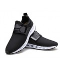 Air mesh men casual shoes breathable black shoes