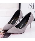  Women Shoes Pointed Toe Pumps Patent Leather Dress Shoes 