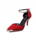 Women Suede Pumps High Heels Women OL Pumps