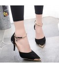 Women Suede Pumps High Heels Women OL Pumps