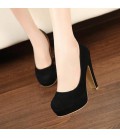 woman Pumps autumn thick heel shoes