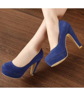 woman Pumps autumn thick heel shoes
