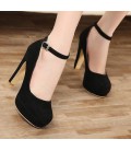 woman Pumps autumn thick heel shoes