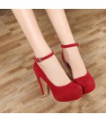 woman Pumps autumn thick heel shoes
