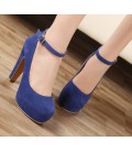 woman Pumps autumn thick heel shoes
