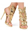 women shoes high heels sandal patent leather gladiator women pumps 