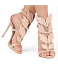 women shoes high heels sandal patent leather gladiator women pumps 