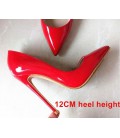 Woman High Heels Pumps Red High Heels 12CM Women Shoes 