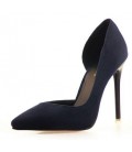 Spring Summer Solid Concise Pumps Sexy Lady Super High Thin Heel Women Shoes
