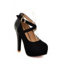 Women Pumps Sexy High Thin Heels Round Toe Platform Shoes