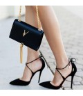 Summer Style women's Lace Up high heels Pointed Toe Bandage Stiletto sandals