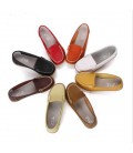 Genuine Leather Women Shoes Flats 8 Colors Loafers