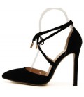 Summer Style women's Lace Up high heels Pointed Toe Bandage Stiletto sandals