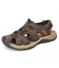 Men Sandals Genuine Leather Fashion Summer Shoes