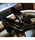 Simple Pointed shoes thick High heels Women's Shoes