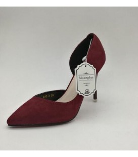 Pointed Toe Suede High Heels Fashion Sexy High Heel Shoes 