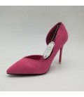 Pointed Toe Suede High Heels Fashion Sexy High Heel Shoes 