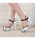 Womens Shoes Peep-toe Pumps Sexy 14CM High Heels Vogue Shoes