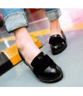 Women Solid Sweet Butterfly-knot Shallow Pumps
