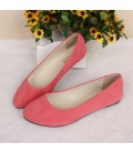 Women flat shoes round toe daily casual shoe