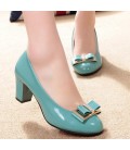 Women's shoes spring and autumn bow low low-heeled shoes