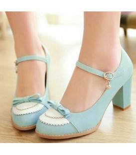 Ladies Pu Leather Platform Women Pumps Dress Shoes