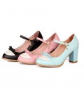 Ladies Pu Leather Platform Women Pumps Dress Shoes